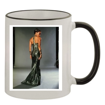 Thandie Newton 11oz Colored Rim & Handle Mug