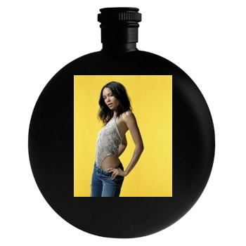 Thandie Newton Round Flask