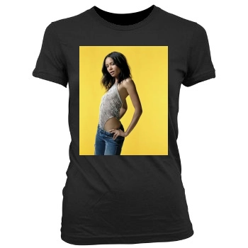 Thandie Newton Women's Junior Cut Crewneck T-Shirt