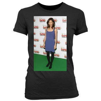 Thandie Newton Women's Junior Cut Crewneck T-Shirt