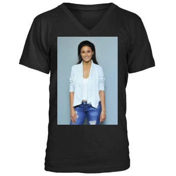 Emmanuelle Chriqui Men's V-Neck T-Shirt