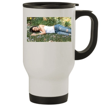 Emmanuelle Chriqui Stainless Steel Travel Mug