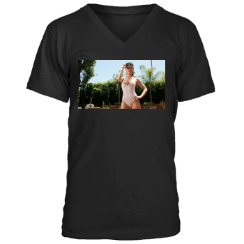 Emmanuelle Chriqui Men's V-Neck T-Shirt