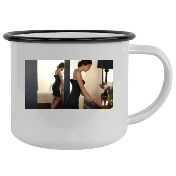 Emmanuelle Chriqui Camping Mug