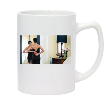 Emmanuelle Chriqui 14oz White Statesman Mug