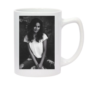 Emmanuelle Chriqui 14oz White Statesman Mug