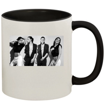 Emmanuelle Chriqui 11oz Colored Inner & Handle Mug