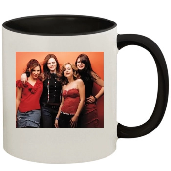 The Donnas 11oz Colored Inner & Handle Mug