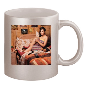 The Donnas 11oz Metallic Silver Mug