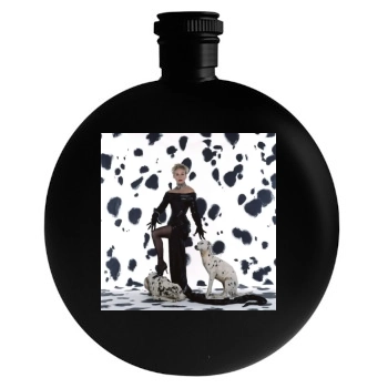 Glenn Close Round Flask