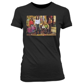 The Donnas Women's Junior Cut Crewneck T-Shirt