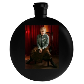 Glenn Close Round Flask