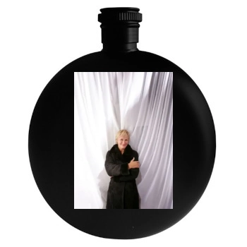 Glenn Close Round Flask