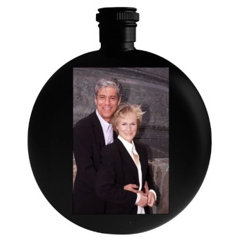 Glenn Close Round Flask