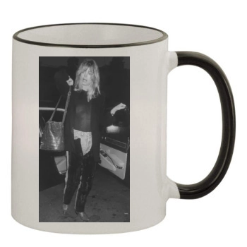 Goldie Hawn 11oz Colored Rim & Handle Mug