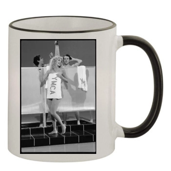 Goldie Hawn 11oz Colored Rim & Handle Mug