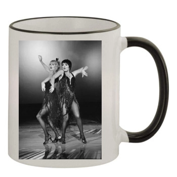 Goldie Hawn 11oz Colored Rim & Handle Mug