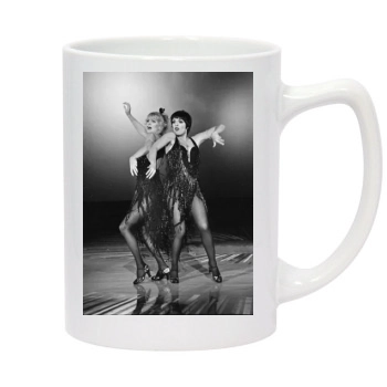 Goldie Hawn 14oz White Statesman Mug