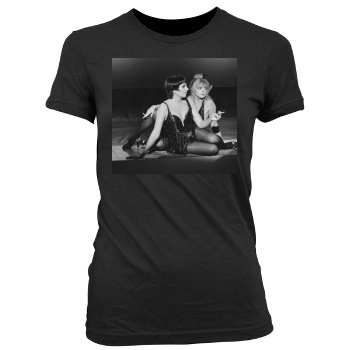 Goldie Hawn Women's Junior Cut Crewneck T-Shirt