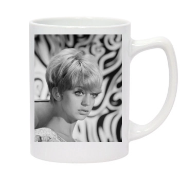 Goldie Hawn 14oz White Statesman Mug