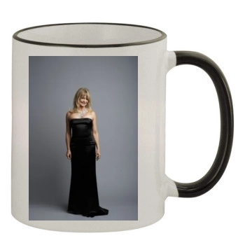 Goldie Hawn 11oz Colored Rim & Handle Mug