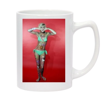 Goldie Hawn 14oz White Statesman Mug