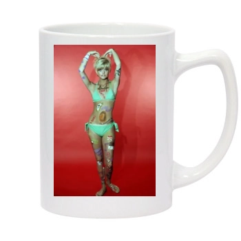 Goldie Hawn 14oz White Statesman Mug