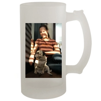 Tia Carrere 16oz Frosted Beer Stein