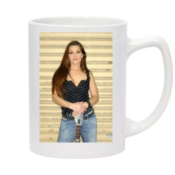 Gretchen Wilson 14oz White Statesman Mug