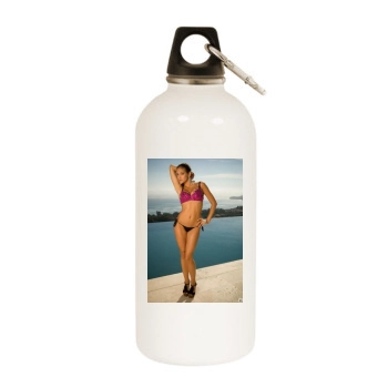 Jaclyn Swedberg White Water Bottle With Carabiner