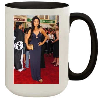 Tia Carrere 15oz Colored Inner & Handle Mug