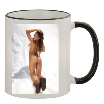 Jaclyn Swedberg 11oz Colored Rim & Handle Mug