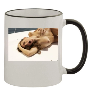 Jaclyn Swedberg 11oz Colored Rim & Handle Mug