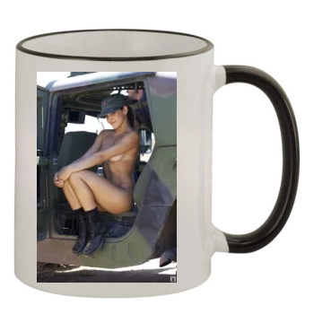 Jaclyn Swedberg 11oz Colored Rim & Handle Mug