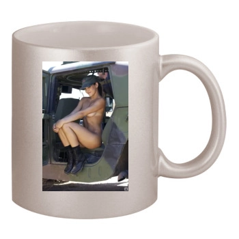 Jaclyn Swedberg 11oz Metallic Silver Mug