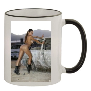 Jaclyn Swedberg 11oz Colored Rim & Handle Mug