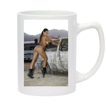 Jaclyn Swedberg 14oz White Statesman Mug