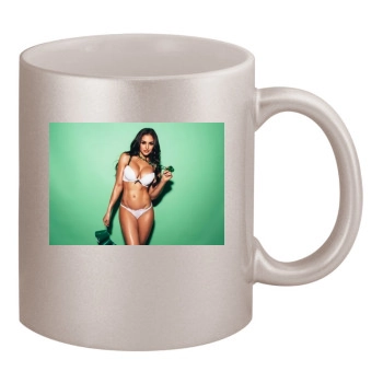 Jaclyn Swedberg 11oz Metallic Silver Mug