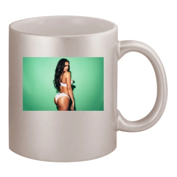 Jaclyn Swedberg 11oz Metallic Silver Mug