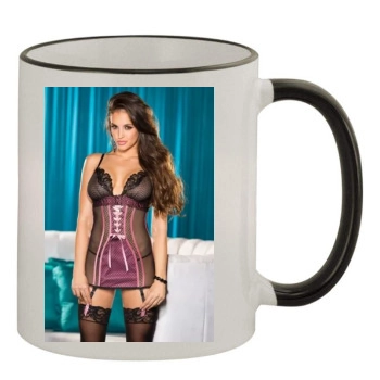 Jaclyn Swedberg 11oz Colored Rim & Handle Mug