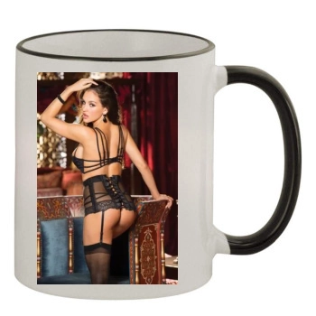 Jaclyn Swedberg 11oz Colored Rim & Handle Mug