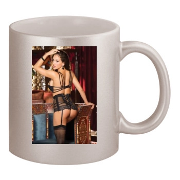 Jaclyn Swedberg 11oz Metallic Silver Mug