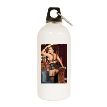 Jaclyn Swedberg White Water Bottle With Carabiner