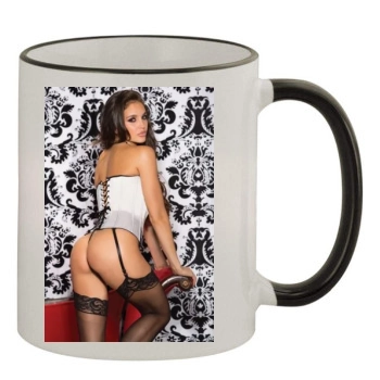 Jaclyn Swedberg 11oz Colored Rim & Handle Mug