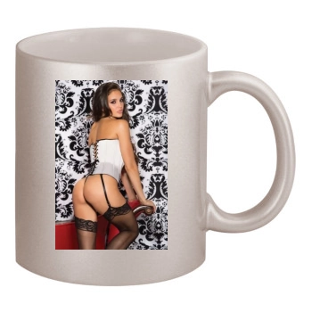 Jaclyn Swedberg 11oz Metallic Silver Mug