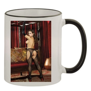 Jaclyn Swedberg 11oz Colored Rim & Handle Mug