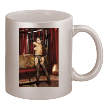 Jaclyn Swedberg 11oz Metallic Silver Mug