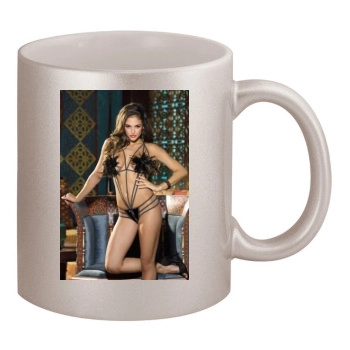 Jaclyn Swedberg 11oz Metallic Silver Mug