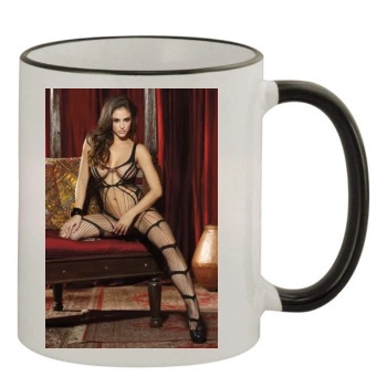 Jaclyn Swedberg 11oz Colored Rim & Handle Mug