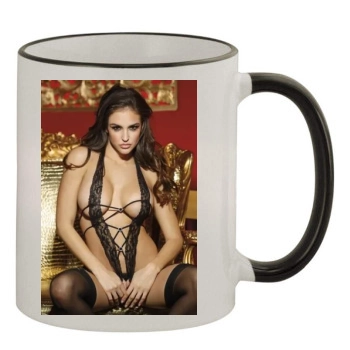 Jaclyn Swedberg 11oz Colored Rim & Handle Mug